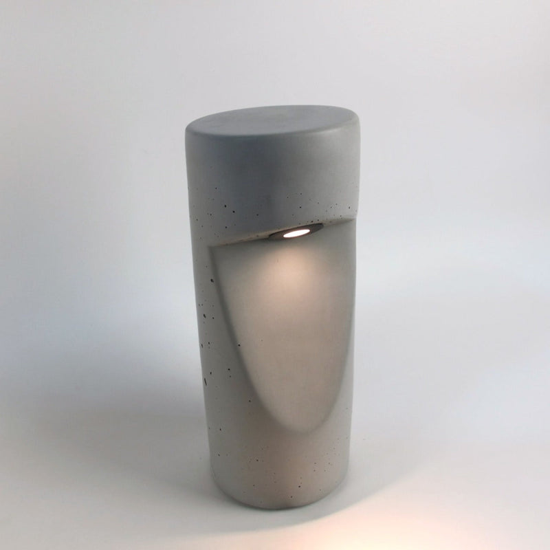 Lucii Designer Concrete Pathway Light – Handcrafted — Handworkz