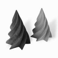 Virvel concrete Christmas tree – modern, grey, 10 cm — Ansicht 1