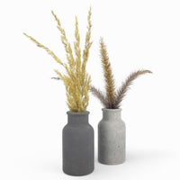 Vazo Vase aus Beton – Hochfest, wasserdicht, modernes Design — Ansicht 1