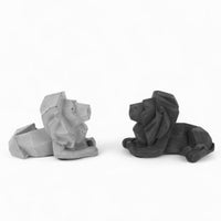 Lion Löwe made of Concrete – Architectural Design — Ansicht 1