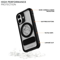 Durable iPhone 17 Crystal Case with MagSafe, Military-Grade Drop Protection — Ansicht 2