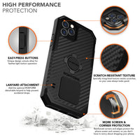 Rokform iPhone 12 Pro Max Rugged Case Military-Grade Magnetic Mountable Protection — Ansicht 6