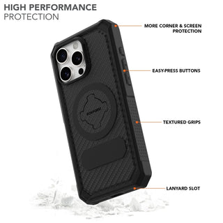 Ultra-Durable iPhone 16 Pro Max Rugged Case: Military-Grade Drop Protection, MagSafe Compatible