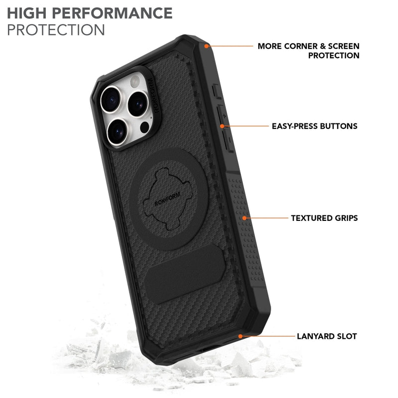 Ultra-Durable iPhone 16 Pro Max Rugged Case: Military-Grade Drop Protection, MagSafe Compatible — Ansicht 2