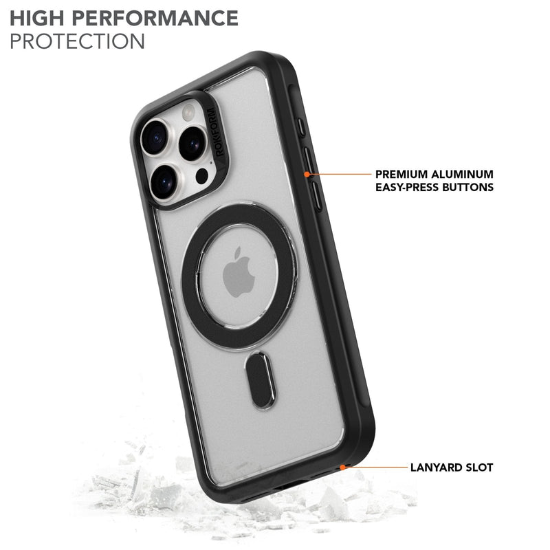 Rokform Slim Magnetic iPhone 16 Pro Max Case - Durable, MagSafe Compatible — Ansicht 2