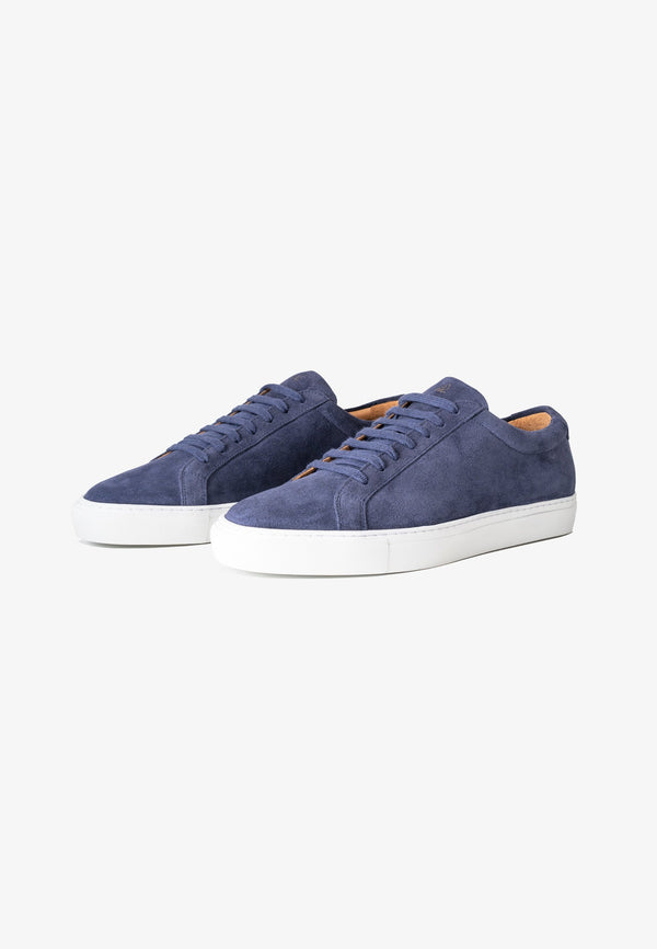 kūlson Sneakers navy suede handmade Portugal recycled sole