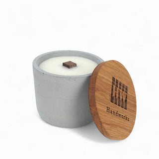 Fuego | Wachsfresser – Effizientes Kerzenrecycling | Beton | Echtholz
