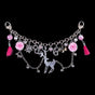 Women's Charivari with Deer, Hearts & Tassels – 2-row, 21 cm