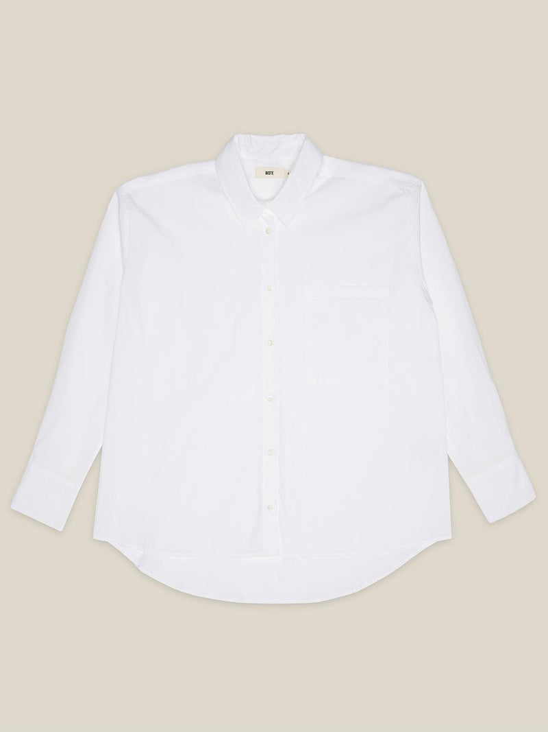 Oversized Organic Cotton Blouse – Casual | Timeless | Made in Portugal — Ansicht 9