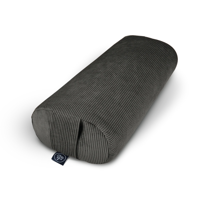 OM YA Design Yoga Bolster Möbelkord Dinkelfüllung handgefertigt — OM YA