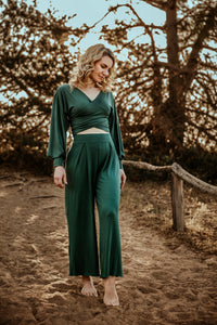 Farrah Comfy Pants deep green  — Ansicht 5