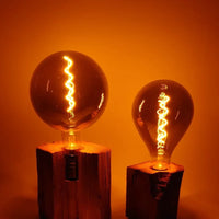 Damba Pine Wood Table Lamp - Handmade, Dimmable, LED — Ansicht 1