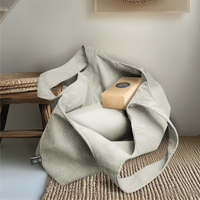 OM YA Design Yoga Big Bag Cordstoff handgefertigt 70x35x20 cm — Ansicht 2