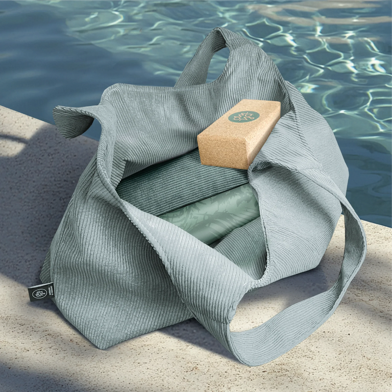 OM YA Design Yoga Big Bag Cordstoff handgefertigt — Ansicht 3