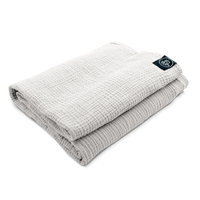OM YA Design Shavasana Blanket Blush Muslin double-layered OEKO-TEX — Ansicht 1