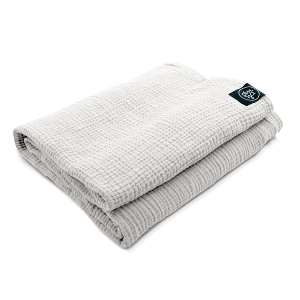 OM YA Design Shavasana Decke Blush Musselin doppellagig OEKO-TEX