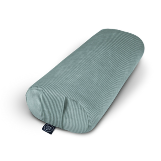 OM YA Yoga Bolster – Möbelkord | Handgefertigt | Dinkelfüllung