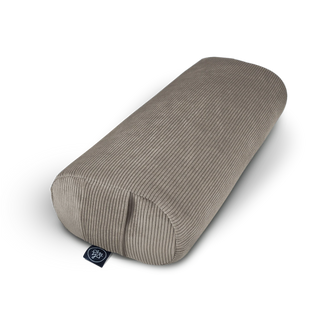 OM YA Yoga Bolster – Möbelkord | Handgefertigt | Dinkelspelzfüllung