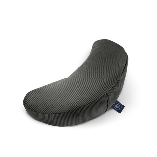 OM YA Design Halbmondkissen – Möbelkord | Dinkelfüllung | Handgefertigt