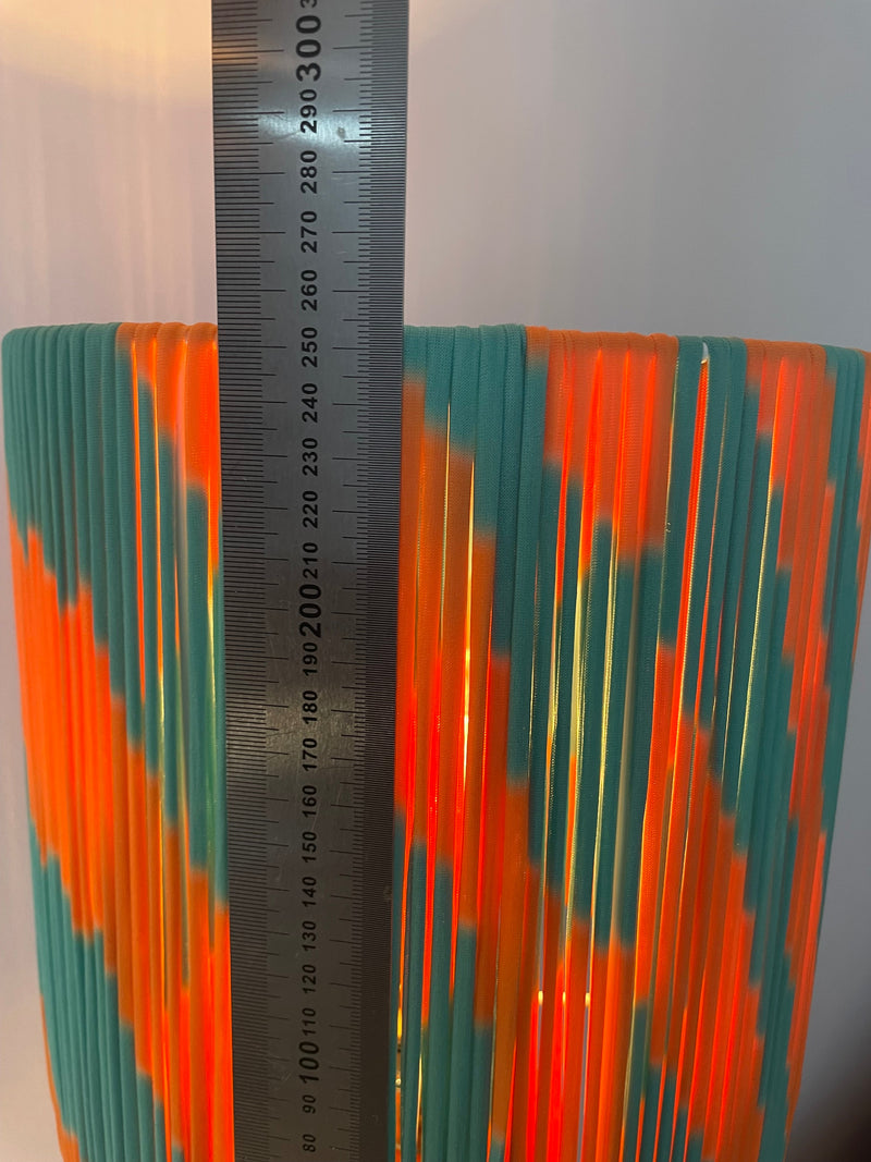 70er Jahre Keramiklampe mit Pop Art String-Schirm — Ansicht 8
