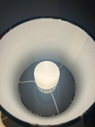Scheurich Tischlampe mir Kranich-Motiv