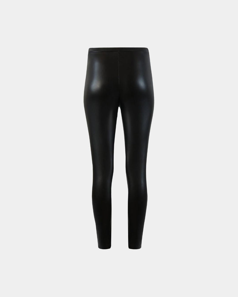 Sabrina Trousers – Eco-Leather High Waist Slim Fit — Ansicht 2