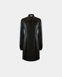 Dress Sustainable Fabric Bianca, recycled polyester, bow detail, EU production