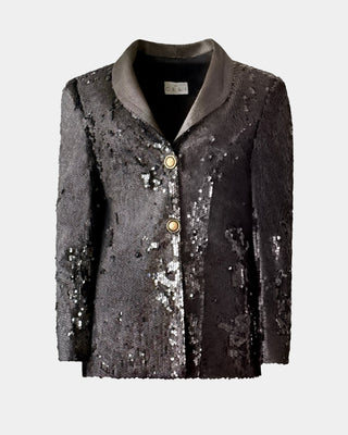 Paillettenblazer – Recycelt | Couture | ALINE CELI