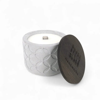 Palo | Wachsfresser Ø10cm aus Beton – Nachhaltig | Minimalistisch | Innovativ