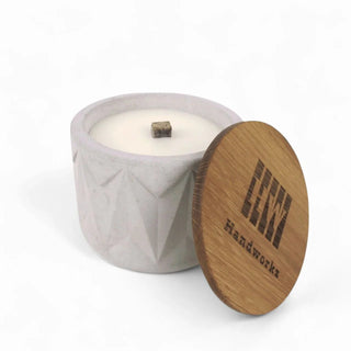 Fuoco | Wachsfresser Ø10cm aus Beton – Nachhaltig | Stilvoll | Funktional