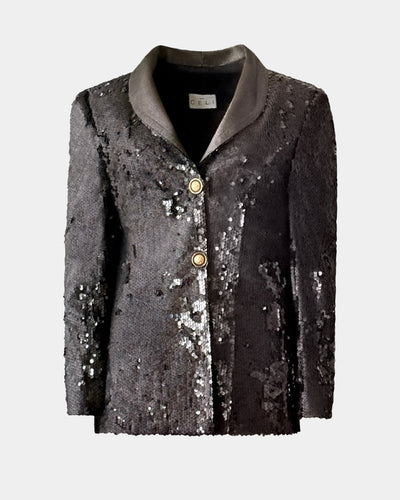 Paillettenblazer recycelt – ALINE CELI Couture