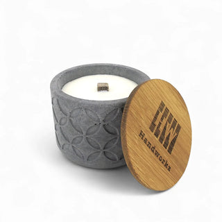 Palo | Wachsfresser Ø10cm aus Beton – Nachhaltig | Minimalistisch | Innovativ