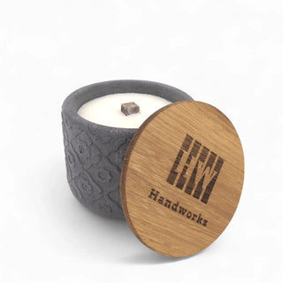 Tine | Wachsfresser Ø10cm aus Beton – Minimalistisch | Nachhaltig | Stilvoll