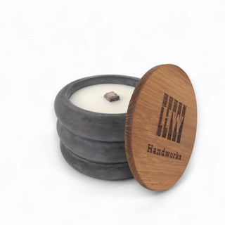 Fogo | Wachsfresser Ø10cm aus Beton – Nachhaltig | Stilvoll | Innovativ