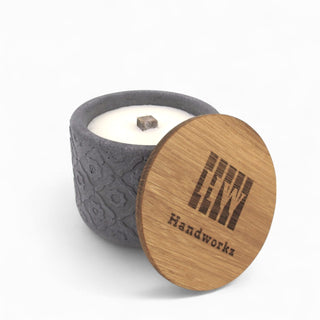 Tine | Wachsfresser Ø10cm aus Beton – Minimalistisch | Nachhaltig | Stilvoll