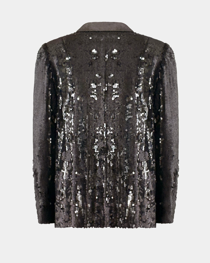 Paillettenblazer recycelt – ALINE CELI Couture — Ansicht 3