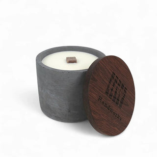 Fuego | Wachsfresser – Effizientes Kerzenrecycling | Beton | Echtholz