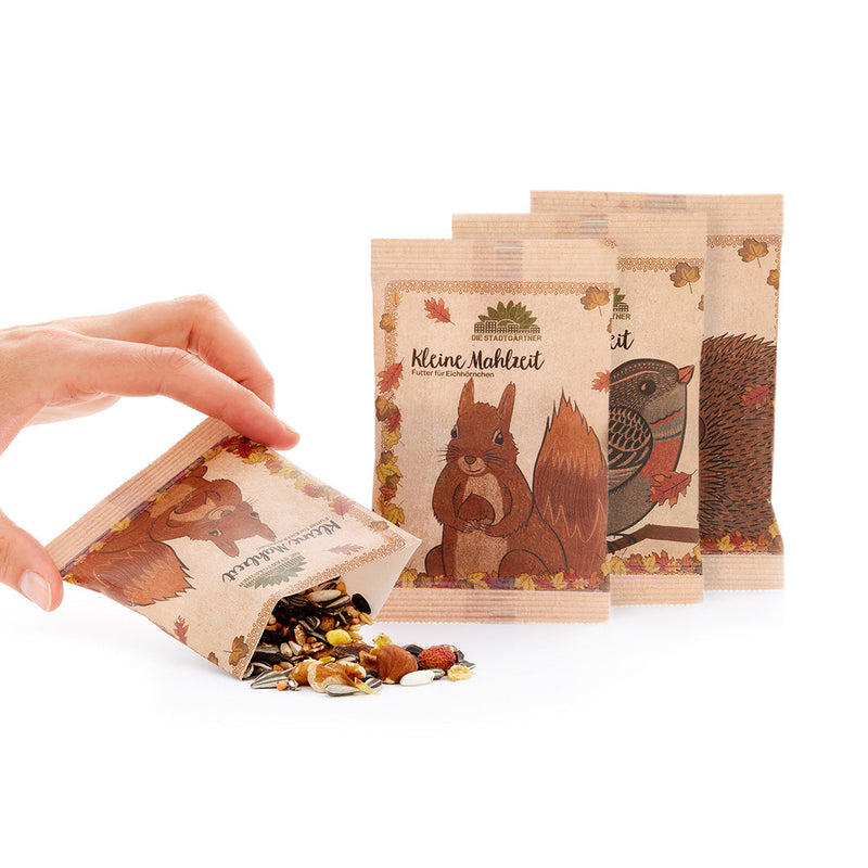 3 Small Meals for Hedgehogs, Squirrels & Birds – Wildlife Food Set — Ansicht 2