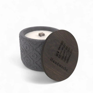 Tine | Wachsfresser Ø10cm aus Beton – Minimalistisch | Nachhaltig | Stilvoll