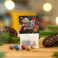 10x5 flower marbles in a sachet "Happy New Year" - handmade seed bombs — Ansicht 1