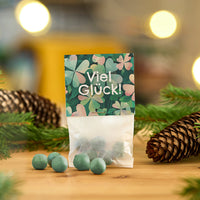 10x5 flower seed bombs in "Good Luck" bag – handmade — Ansicht 1
