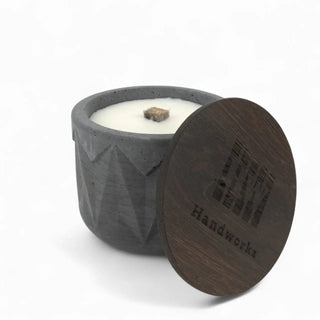 Fuoco | Wachsfresser Ø10cm aus Beton – Nachhaltig | Stilvoll | Funktional