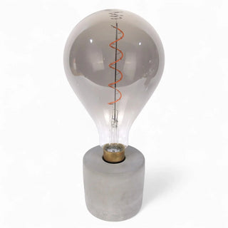 Strokka | Tischlampe Ø11cm aus Beton – Kompakt | Modern | Langlebig