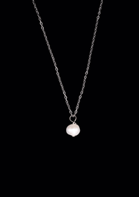 Sandra Necklace – Stainless Steel | Freshwater Pearl | Adjustable — Ansicht 1