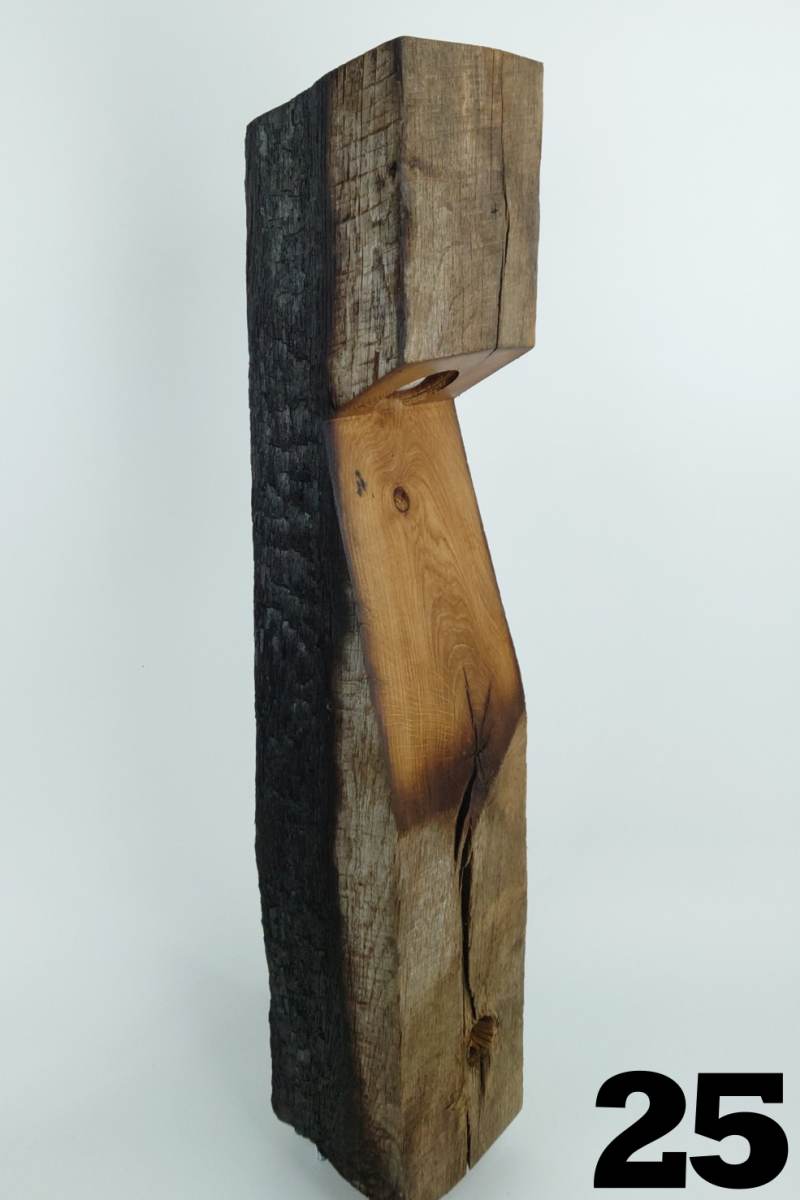 Nüri Path Light – Garden lamp handcrafted from reclaimed wood — Ansicht 29