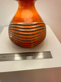 Upgecykelte Vasenlampe aus Cari Zalloni Vase von Fohr - West German Pottery — Ansicht 18