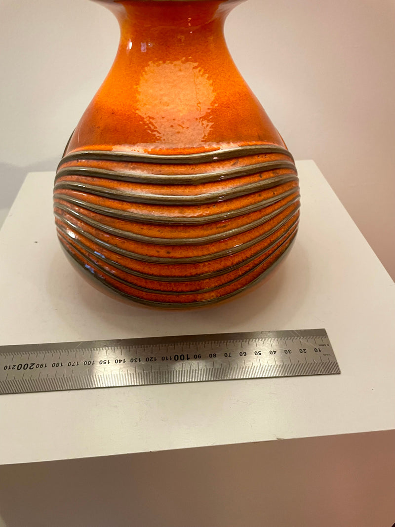 Upgecykelte Vasenlampe aus Cari Zalloni Vase von Fohr - West German Pottery — Ansicht 18