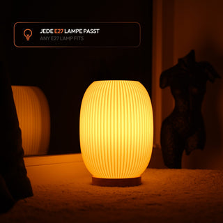 Boa | 3D-printed lamp | Bulbous design &amp; warm light