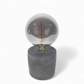 Strokka | Tischlampe Ø11cm aus Beton – Kompakt | Modern | Langlebig