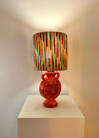 Duemler & Breiden Tischlampe Studio 71-Serie mit neuem Pop-Art Schirm